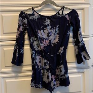 Girls Floral romper